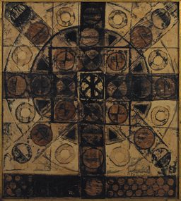 Painting, Leonard FRENCH, Christian sun, 1963