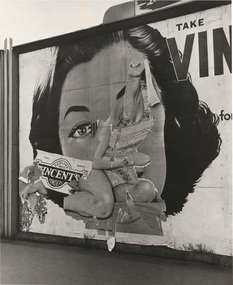Photograph, Eric THAKE, Torn posters, 1963