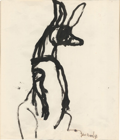 Drawing, John OLSEN, Kangaroo, n.d
