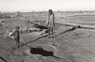 Photograph, Jon RHODES, At Yumari (I) Yumari Rockhole W.A, 1990
