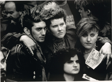 Photograph, Bruce POSTLE, Young People for Nuclear Disarmament rally, 1985