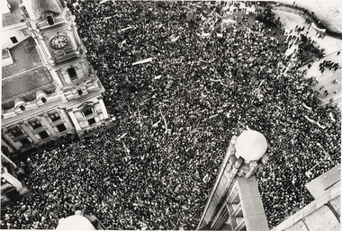 Photograph, Bruce POSTLE, Vietnam moritorium march for peace, 1970
