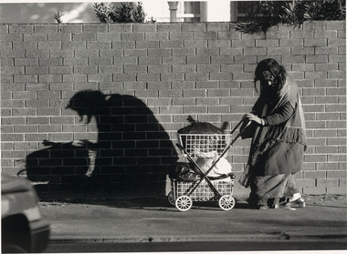 Photograph, Bruce POSTLE, Homeless woman, 1987