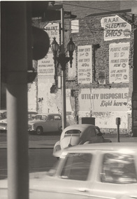 Photograph, Mark STRIZIC, Intersection of Latrobe and William Streets, 1963 (printed 1989)