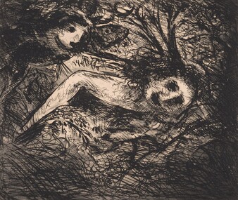 Print, Arthur BOYD, Broken nude and flying figure, 1962-1963
