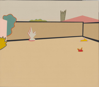 Painting, Jon CAMPBELL, Backyard, 2007
