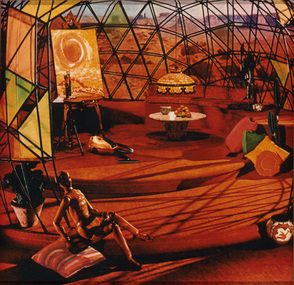 Photograph, Janina GREEN, Buckminster Fuller dome (Dome), 1993