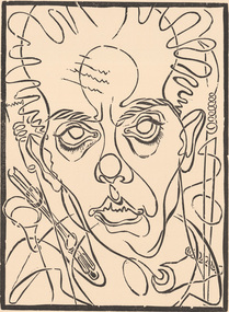 Print, Louis KAHAN, The artist and his tools, 1947