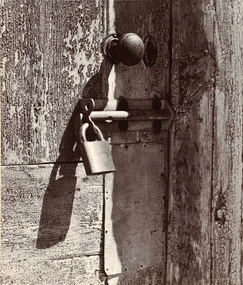 Photograph, Con KROKER, Old door - new lock, 1978