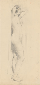 Drawing, George COATES, Untitled (nude figure study), n.d