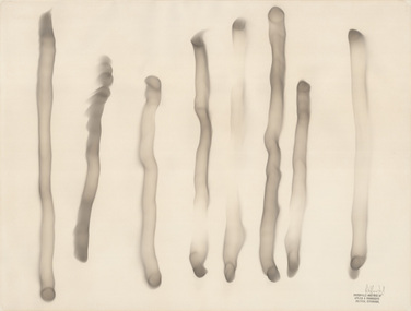 Painting, Peter TYNDALL, Eight verticals, 1974