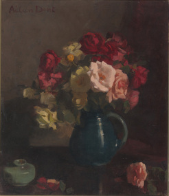 Painting, Aileen DENT, Mixed roses, n.d