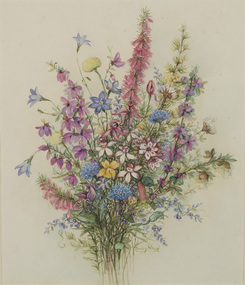 Painting, Daisy WOODS, Grampians flowers, n.d