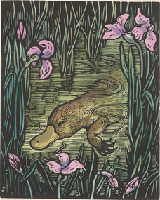 Print, Irena SIBLEY, Platypus, 1988
