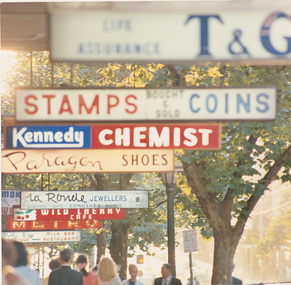 Photograph, Mark STRIZIC, Collins Street, January, 1967 (printed 1992)