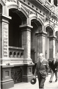 Photograph, Mark STRIZIC, Dr Ainslie Meares - Collins Street N, 1959 (printed 1999)