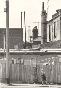 Photograph, Mark STRIZIC, In North Melbourne, 1972 (printed 1989)