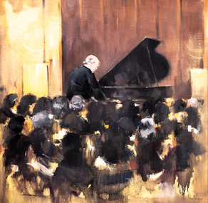 Painting, Scott PENDLEBURY, The recital (Mack Jost), n.d