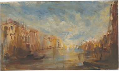 Painting, Nornie GUDE, Venice, n.d