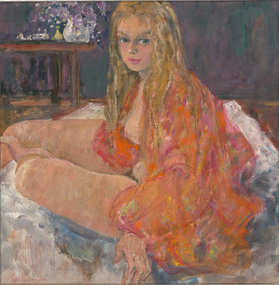 Painting, Phyl WATERHOUSE, In the studio, n.d