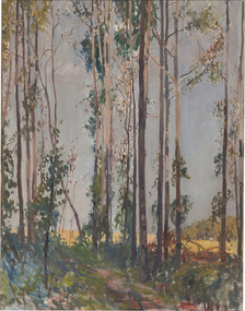 Painting, Jessie TRAILL, Saplings, n.d