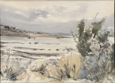 Painting, Elspeth VAUGHAN, The approaching storm, n.d
