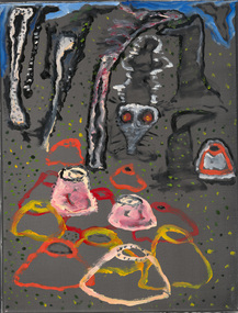 Painting, Murray WALKER, Near Silverband Falls (Grampians), 2006