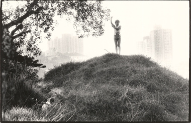 Photograph, Melanie Le GUAY, Children, vacant lot, 1973
