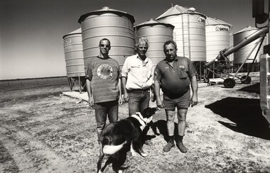 Photograph, John IMMIG, Uebergang's farm, Natimuk, 2003
