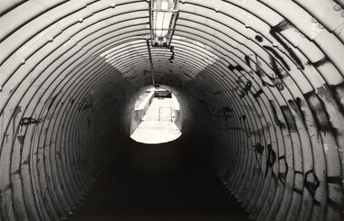 Photograph, John IMMIG, Underpass with graffiti, Horsham, 2003