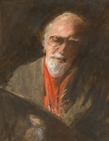 Painting, Archibald Douglas (Archie) COLQUHOUN, Self portrait, n.d