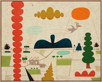 Painting, Jeff RAGLUS, Autumnal afternoon, 2023