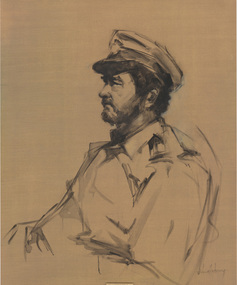 Painting, Scott PENDLEBURY, Commander Richard Newing, R.A.N.R, n.d