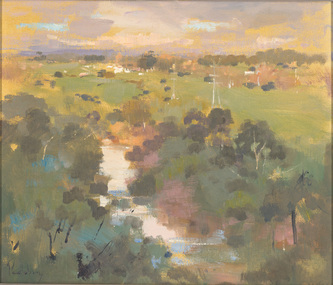 Painting, Scott PENDLEBURY, The Yarra at Lower Plenty, 1978