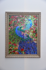 Mosaic, Anisa Sharif, Twin Peacocks —the watchful guardians 2016, 2016