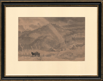 Drawing, CURTIS, J. W, Matlock, Woods Point
