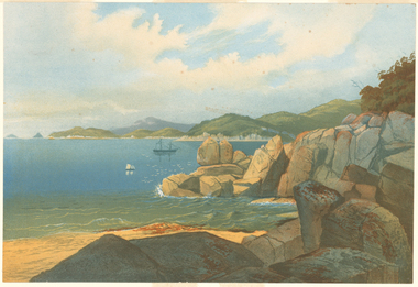 Print, CHEVALIER, Nicholas, Refuge Cove, Wilson's Promontory