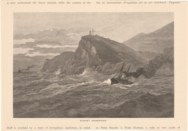 Print, SCHELL, Frederick B.  b. c.1838  d.1905, Wilson's Promontory, c. 1890