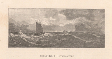 Print, MATHER, John, Bass sighting Wilson's Promontory, 1887
