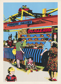 Print, ROBERTSON, Toni. born 1953 Sydney, ROYAL NUCLEAR SHOW, No 2, 1981