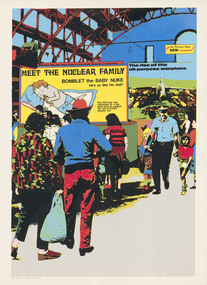 Print, ROBERTSON, Toni. born 1953 Sydney, ROYAL NUCLEAR SHOW, No 3, 1981
