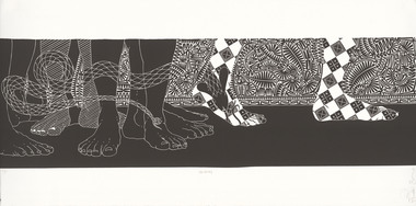 Print, ROBINSON, Brian. Born 1973, Waiben, Queensland, Australia, Ulmai, 2011