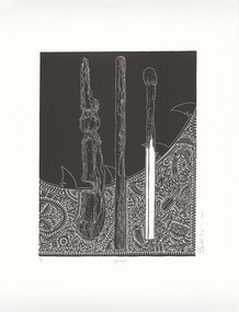 Print, ROBINSON, Brian. Born 1973, Waiben, Queensland, Australia, Goi Goi, 2011