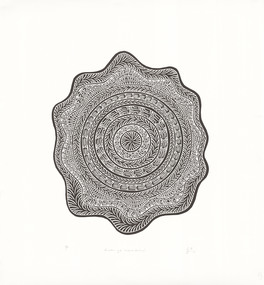 Print, SAM, Joel. born 1977, Waiben, Queensland, Australia, Marrkai gub (cyclone Anthony), 2011