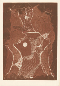 Print, HOS, Kees. Born 1916, The Hague, Holland, Between Sun-Moon, 1963