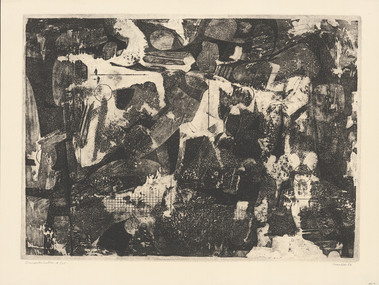 Print, HOS, Kees. Born 1916, The Hague, Holland, Computerisation A, 1966