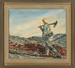 Painting, A.P.M Forester, Pine Planter, 1976