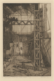 Print, TRAILL, Jessie  b. 1881 Brighton, Victoria  d. 1967 Emerald, Victoria, Meccano House, 1923