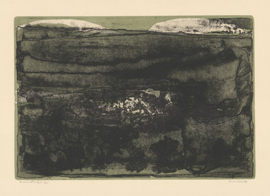 Print, HOS, Kees. Born 1916, The Hague, Holland, Aeonisation II  A, 1966