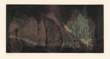 Print, HOS, Kees. Born 1916, The Hague, Holland, The Might of the Trees, 1964